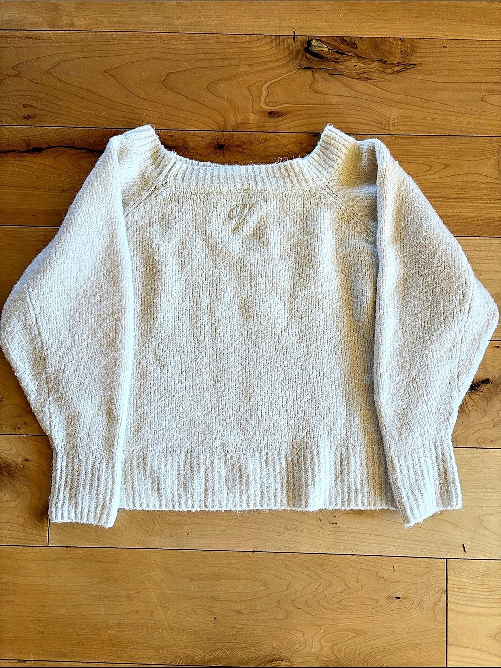 Victoria’s Secret Cream Scoop Sweater